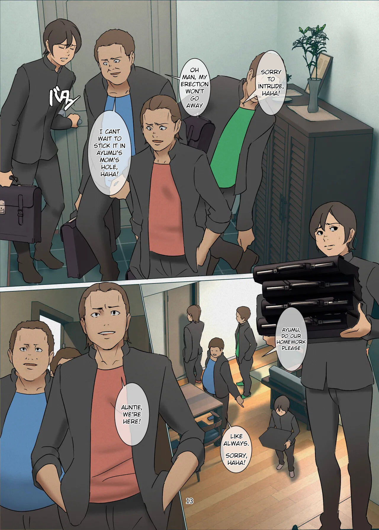 Hentai Manga Comic-Sacrificial Mother 3-Read-12